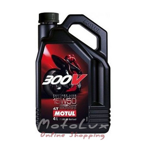 Oil Motul 300V 4T Factory Line Road Racing SAE 15W50