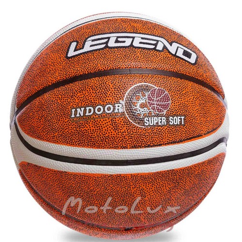 М'яч гумовий баскетбольний Legend BA-1912