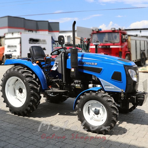 Traktor Jinma JMT 404NS, 40 HP, posilňovač riadenia, 16+4, 2-disková spojka, nový dizajn