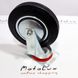 Wheel assembly with swivel mount, 200 mm