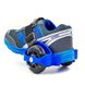 Heel rollers with sliding system Record Flashing Roller SK-166, two-wheeled, plastic, PU wheels, blue