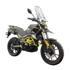 Мотоцикл ендуро Tekken 250, чорний з жовтим, 2024