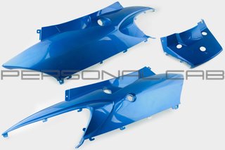 Plastic Zongshen F1, F50 back side pair, blue