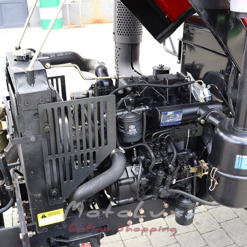 YTO SK244 minitraktor, 24 LE, 4x4, (4+1)x2 váltó