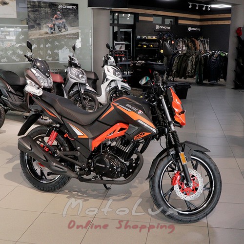 Motorkerékpár Spark SP200R 27, narancssárga
