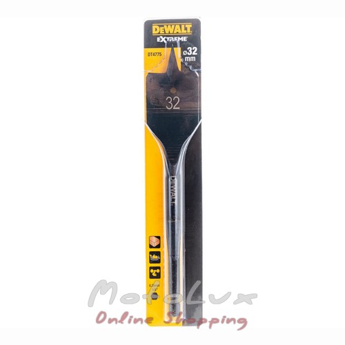 Wood drill DeWALT DT4775 Extreme Impact feather, for impact tools, diameter 32 mm