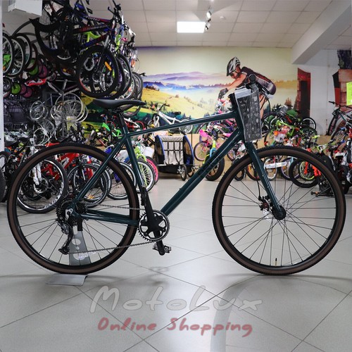 Bicycle Pride Rocx Flb 8.2 disc, wheels 28, frame L, 2019, green