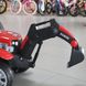 Elektromos kisautó Traktor Bambi M 4263 EBLR-3, piros