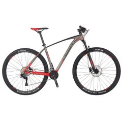 Horský bicykel Crosser X880, kolesá 27,5, rám 17, červený