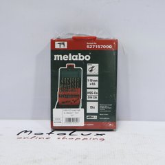 Metal drill bit set Metabo HSS-Co Promotion, 19 pcs