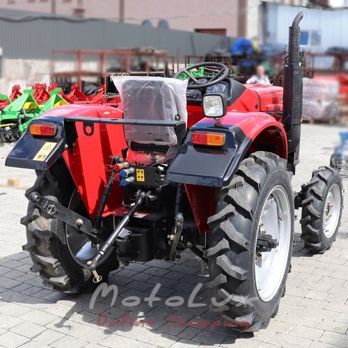 Minitractor YTO 244 SX, 24 HP, 4x4, (4+1)x2 Gearbox, Wide Tires