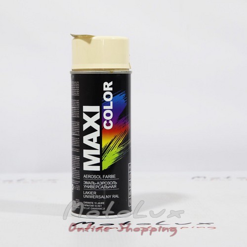 Enamel spray Maxi color, Ivory ,400ml