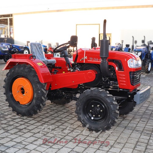 Mini traktor Forte TP-244-4WD, 24 HP, (4+1)x2, výkon hriadeli