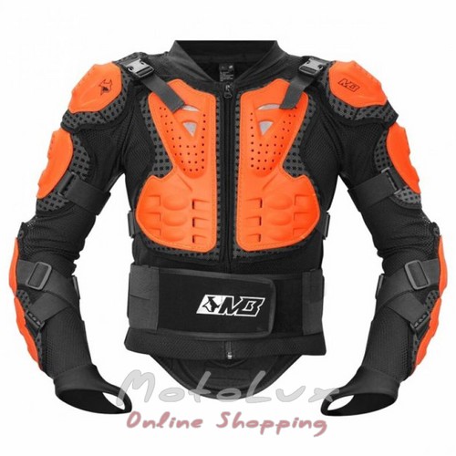 Motorcycle armor MadBull MB6065 orange