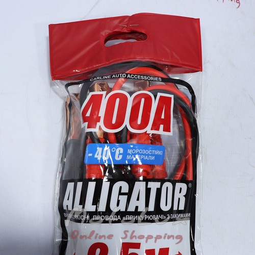 Štartovacie káble Alligator so svorkami 2,5m batériu