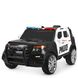 Gyermek elektromos autó Jeep M 3259 EBLR 1.2, Ford Police, EVA kerekek, fekete fehér