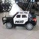 Children's electric car Jeep M 3259 EBLR 1.2, Ford Police, EVA wheels, black and white