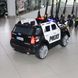Gyermek elektromos autó Jeep M 3259 EBLR 1.2, Ford Police, EVA kerekek, fekete fehér