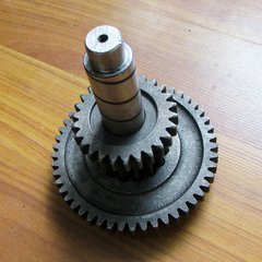 Shaft of double gear of reduced gear R190