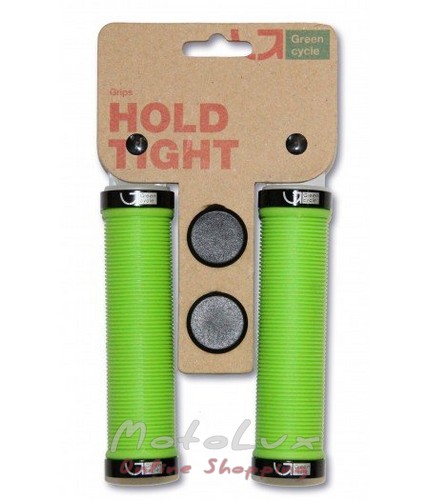 Grips Green Cycle GC-G211 130mm green with two black zips
