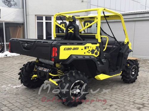 Мотовсюдихід BRP Can-Am Traxter HD10 XMR Carbon Black-Yellow INT 2019