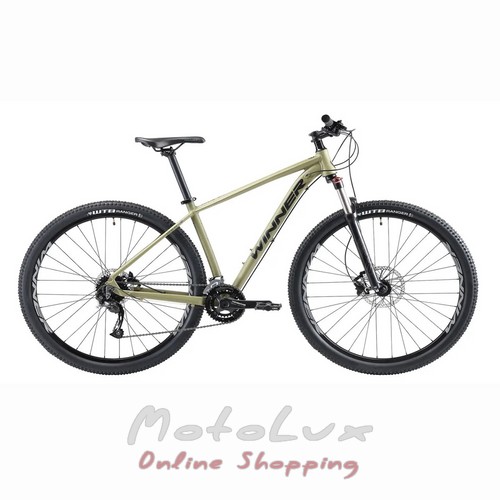 Гірський велосипед SOLID-DX 18, колеса 29, хакі матт