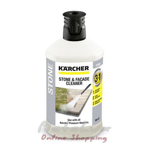 Kövek és homlokzatok tisztítására szolgáló eszköz Plug 'n' Clean 3 az 1-ben Karcher, 1 l