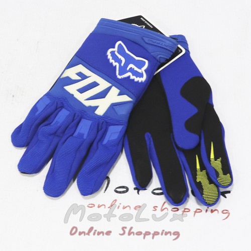 Gloves Fox Diatraw, Blue, L