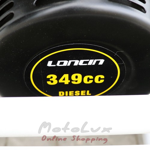 Дизельный мотоблок Loncin 1350 1WG4.9-135FC-ZA, 6.5 л.с., ручной стартер