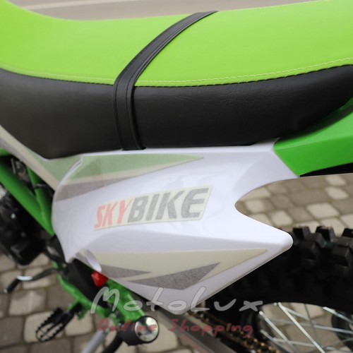 Motorkerékpár Skybike TRX200 CRDX-200 19/16, világos zöld