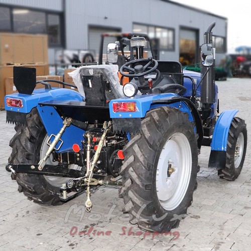 DW 404 AD Tractor, 40 HP, 4 Cylinders, Double-Disk Clutch