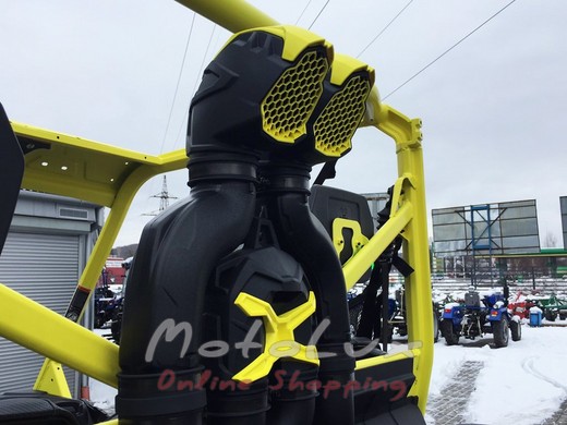 Мотовездеход BRP Can-Am Traxter HD10 XMR Carbon Black-Yellow INT 2019