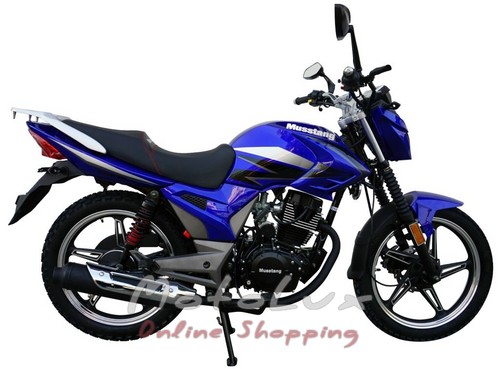 Мотоцикл Musstang Region MT200 blue