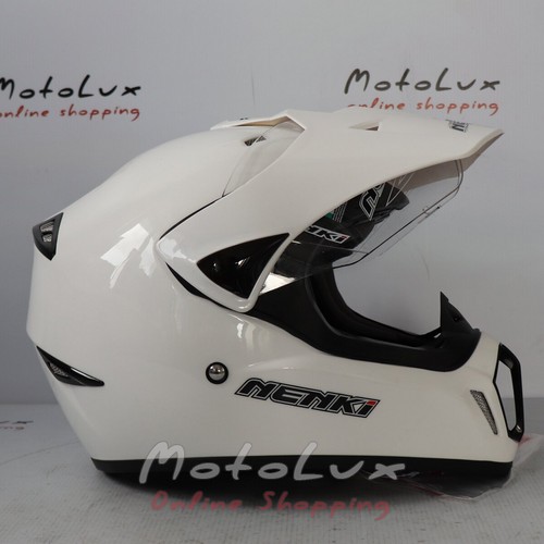 Шлем Nenki MX-310, white, мотрад, M