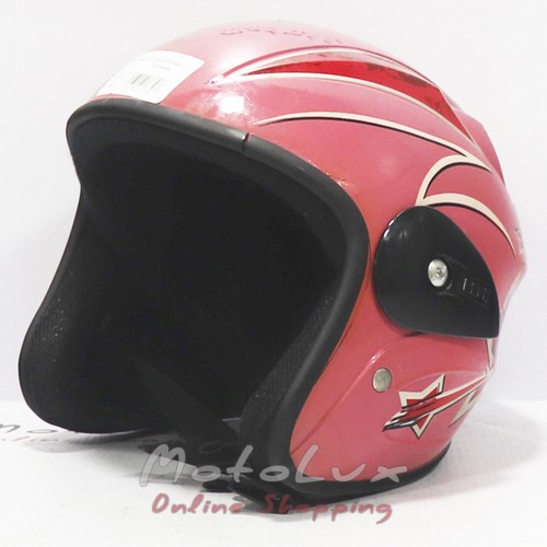Children's half-face motorcycle helmet