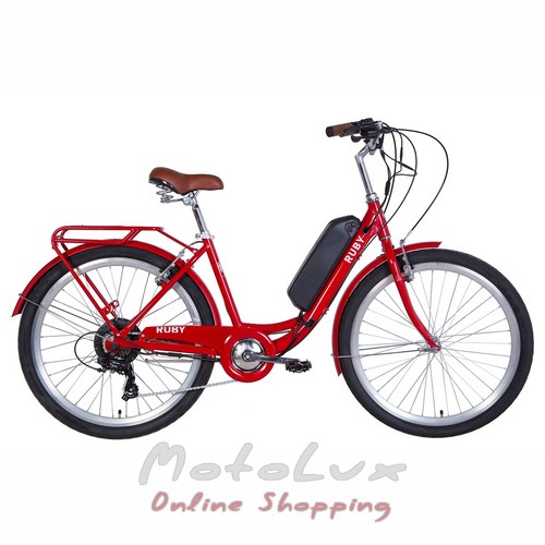 Електровелосипед 26 Dorozhnik Ruby AM, рама 17, 500Вт, 48В
