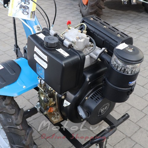 Dieselový dvojkolesový malotraktor DTZ 512DN, 12 HP, manuálny štartér, 5.00-12