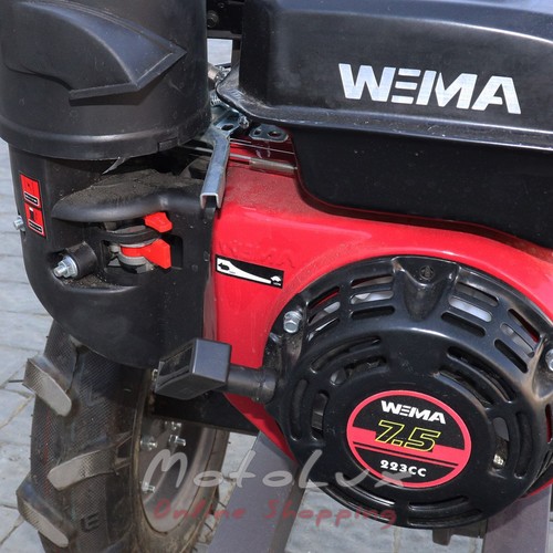 Egytengelyes kis traktor Weima WM1100C-6 KM Diff, 7 LE