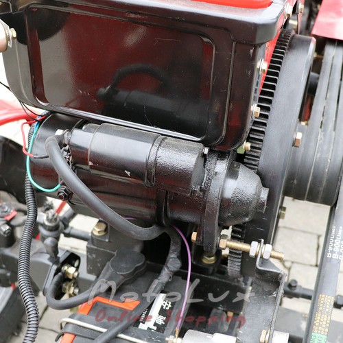 Mototractor DW 160 LXL, 4х2, 16 HP red