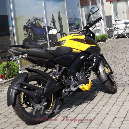 Motorkerékpár Bajaj NS Pulsar 200 yellow