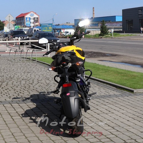 Motorkerékpár Bajaj NS Pulsar 200 yellow