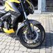 Motorcycle Bajaj NS Pulsar 200 yellow