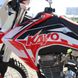 Motocykel Kayo T1 250, červená a biela