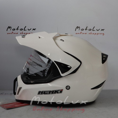 Шлем Nenki MX-310 White, мотрад, S