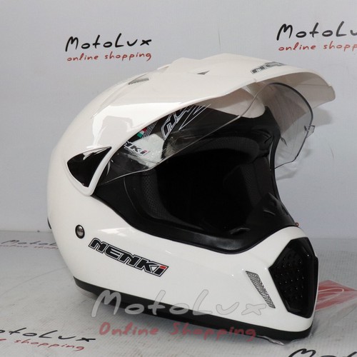 Шлем Nenki MX-310 White, мотрад, S