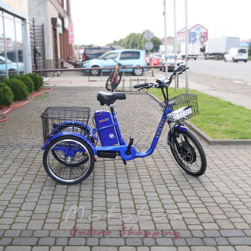 Electric bicycle Skybike 3 Cycl, blue