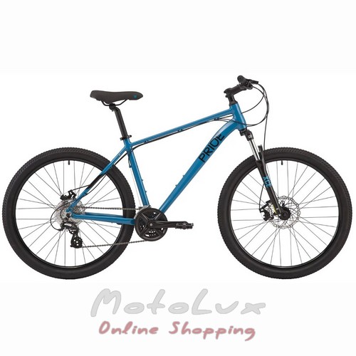 Гірський велосипед Pride Marvel 7.2, колеса 27,5, рама S, 2020, blue