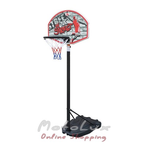 Устойчивая баскетбольная мобильная со щитом KID SP Sport, S881R