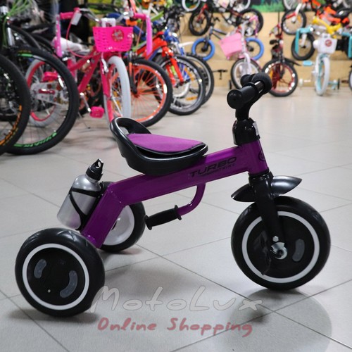 Триколісний велосипед Turbotrike M 3648-M-1, violet
