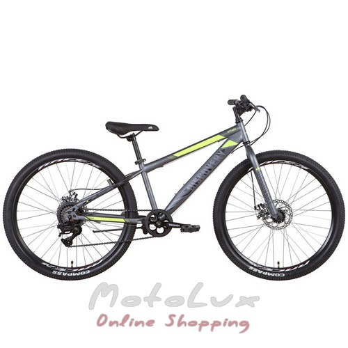 Bicykel ST 26 Discovery Attack DD, grey with yellow, 2022